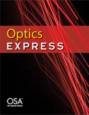 New publication in Optics Express! 
